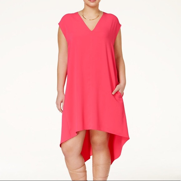 RACHEL Rachel Roy Dresses & Skirts - Rachel Roy Shift Dress Pleat Back XL Sleeveless D
